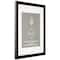 Black Frame with Mat, Aspect by Studio D&#xE9;cor&#xAE;